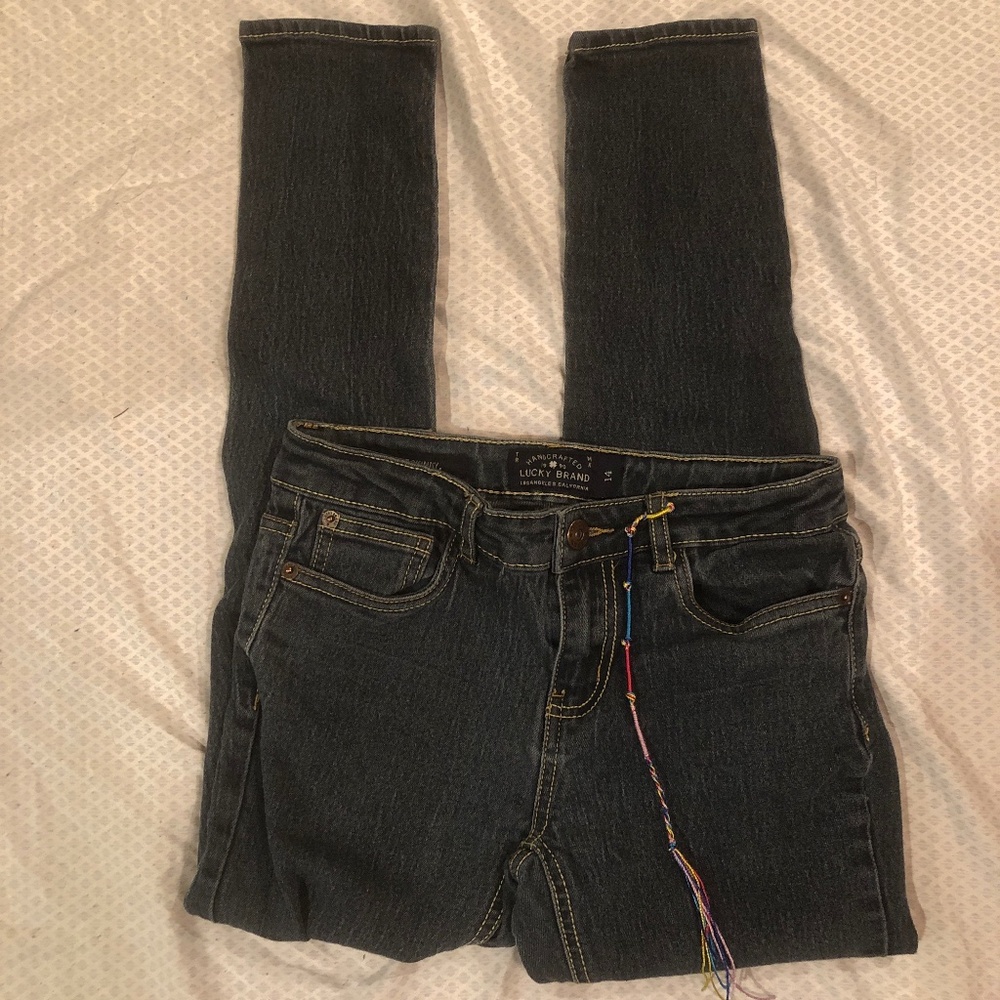 Lucky brand Zoe skinny jeans size 14